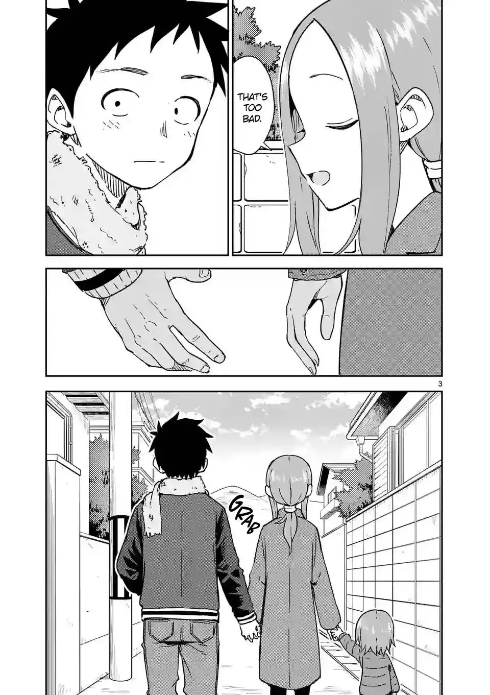 Karakai Jouzu no (Moto) Takagi-san Chapter 263 3